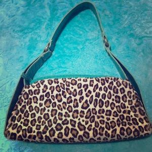 Couture Donald J Pliner Leopard Print Purse
